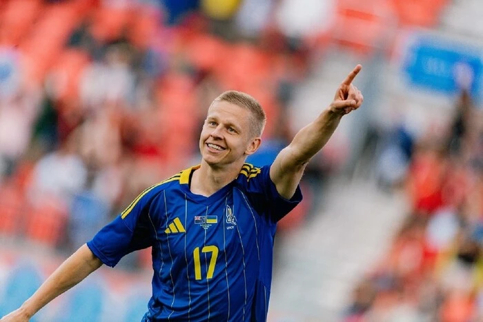 Zinchenko wszedł do top-10 najlepszych strzelców reprezentacji Ukrainy w piłce nożnej