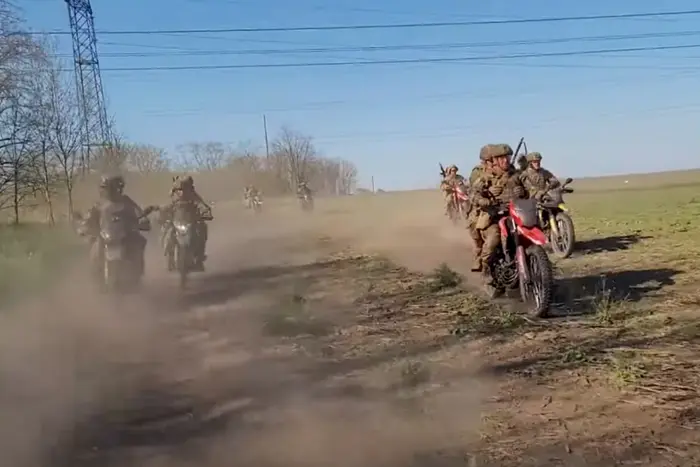 The first assault motorcycle platoon formed in the Armed Forces of Ukraine (video)