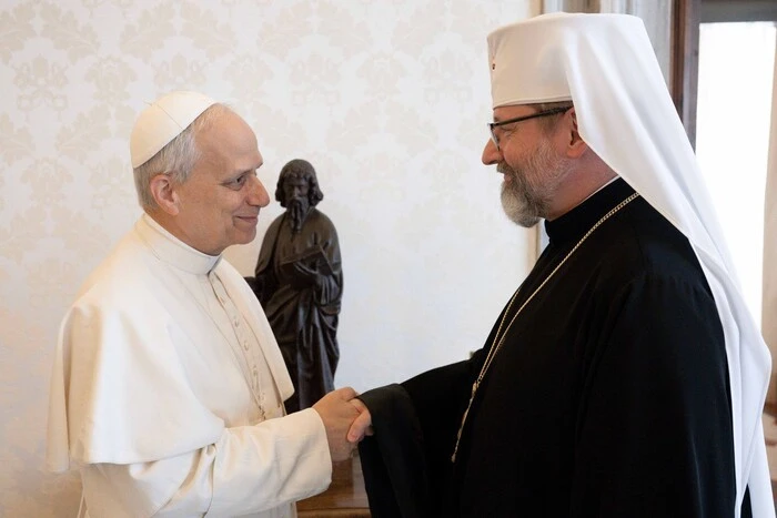 Seine Seligkeit Sviatoslav lädt den Papst ein, in die Ukraine zu kommen