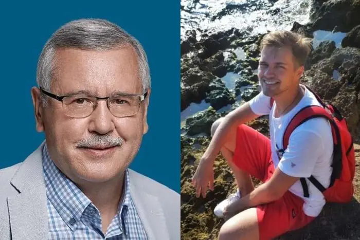 Экс-министр обороны Гриценко похвастался достижениями сына
