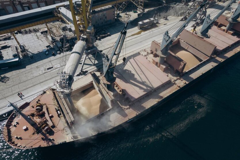It has become known how much cargo was transported by the Ukrainian maritime corridor