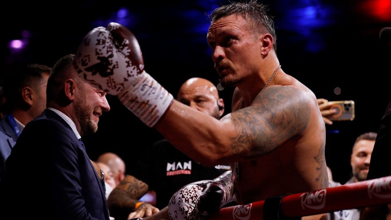 Die ersten Worte von Usyk nach dem Sieg über Dubois im Rückkampf